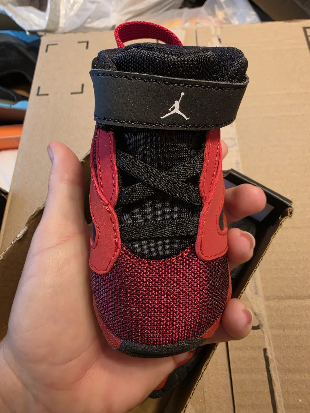 Jordan bold red